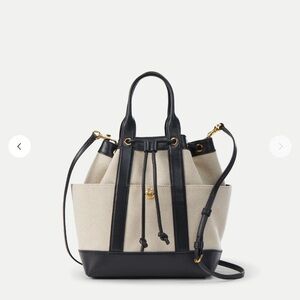 Veronica Beard Black and Cream Women's Bag